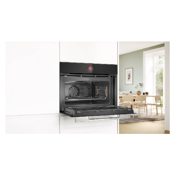 BOSCH CMG7241B1 Εντοιχιζόμενος Φούρνος με λειτουργία μικροκυμάτων