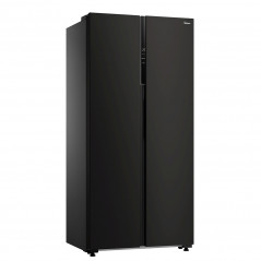 MIDEA MDRS619FIE28 Ψυγείο Ντουλάπα, Γραφίτης Inox