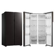 MIDEA MDRS619FIE28 Ψυγείο Ντουλάπα, Γραφίτης Inox