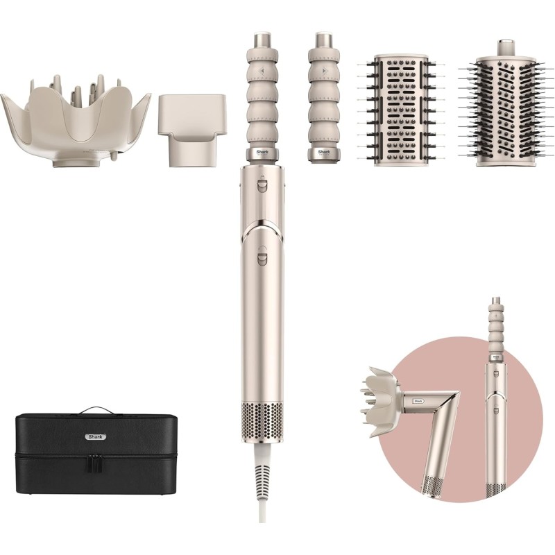 SHARK HD446SLEU Flex Style 5 σε 1 Air Styler & Hair Dryer Μαλλιών