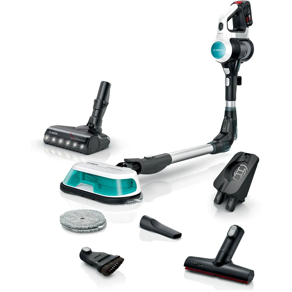 Bosch BCS71HYG1 ProHygienic Aqua Επαναφορτιζόμενη Σκούπα, 2 σε 1