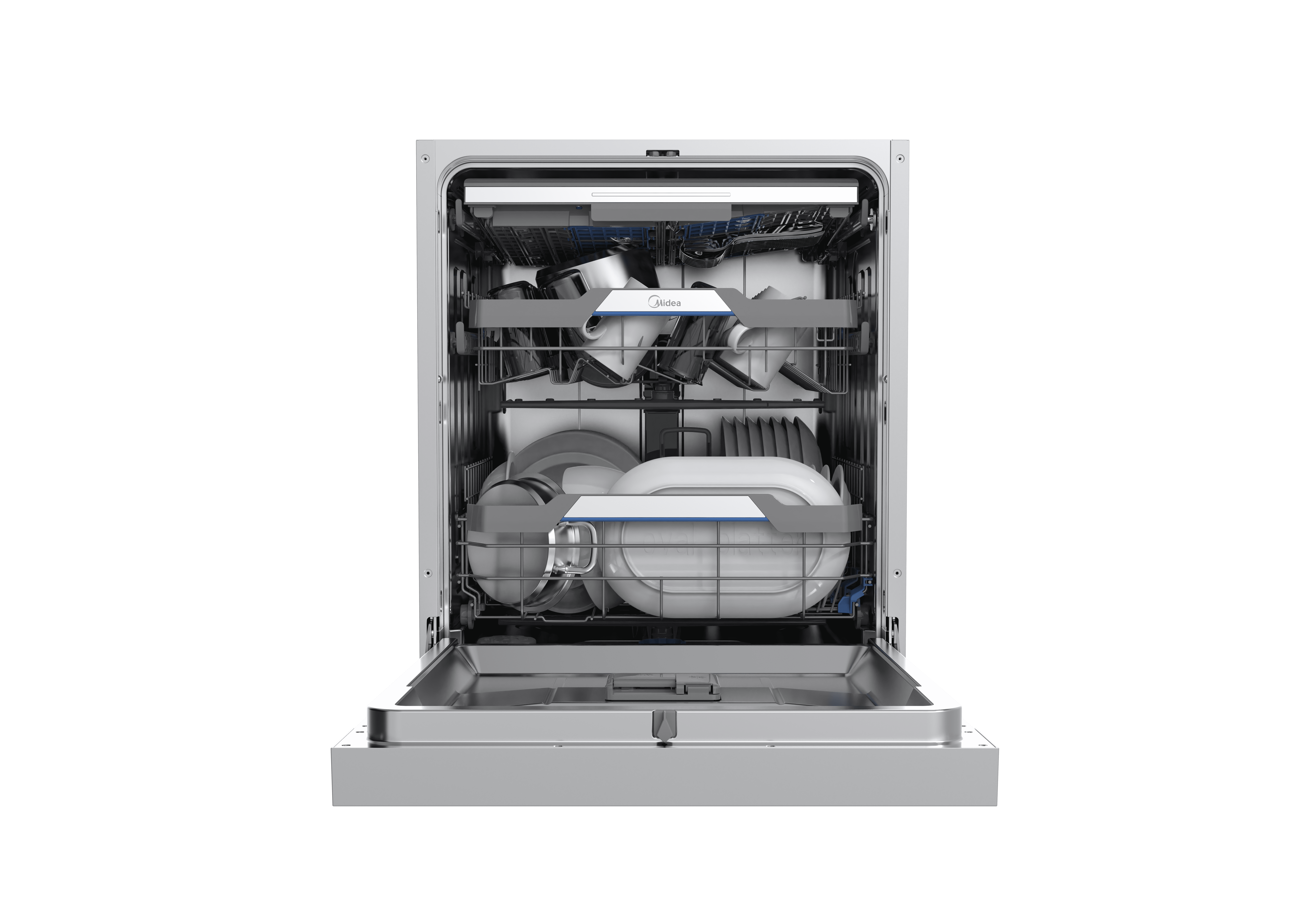 MIDEA MDWES1433DB-W Εντοιχιζόμενο Πλυντήριο Πιάτων 60 cm