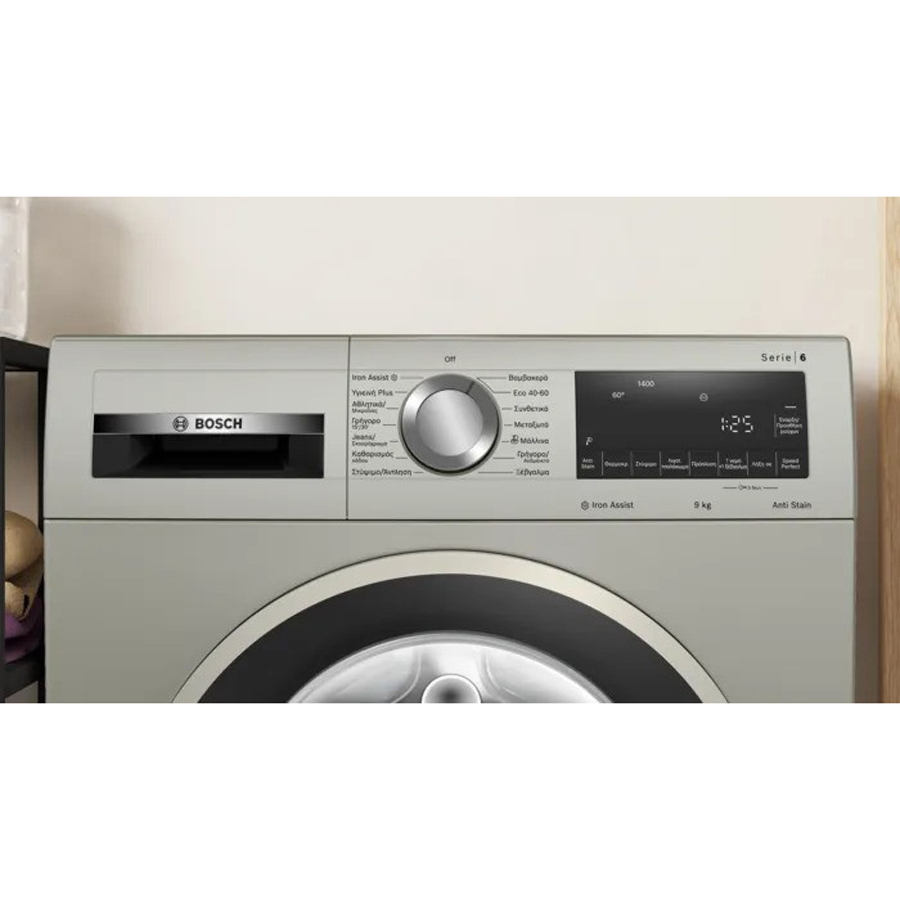 BOSCH WGG244ZXGR Πλυντήριο Ρούχων 9kg, Inox 3
