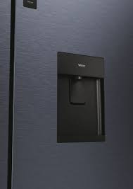 Haier HCR5919EHMB Ψυγείο Τετράπορτο,Brushed Black.