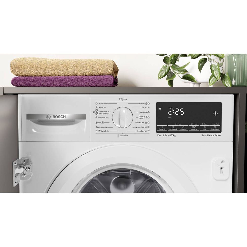 BOSCH WKD28490EU Εντοιχιζόμενο Πλυντήριο Στεγνωτήριο 8/5Kg
