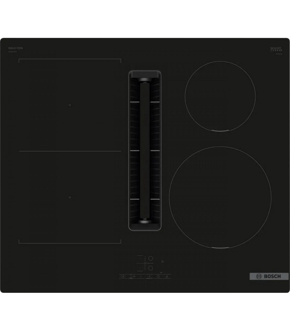 BOSCH PVS611B16E Επαγωγική Eστία με Eνσωματωμένο Απορροφητήρα