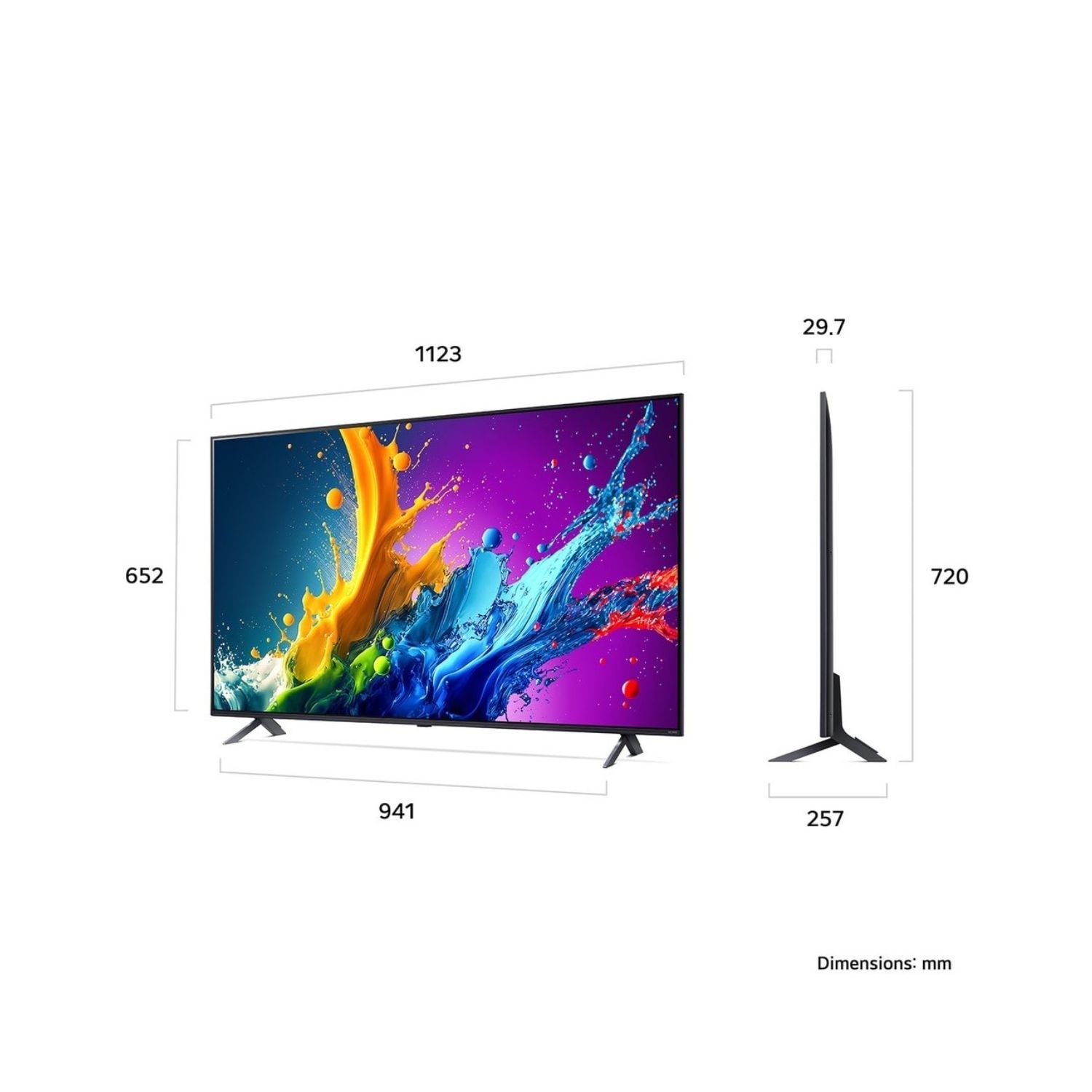 LG 50QNED80T6A QNED Τηλεόραση, 50"