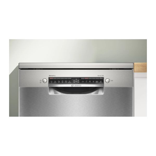 BOSCH SMS4ENI06E Πλυντήριο Πιάτων 60 cm, Inox