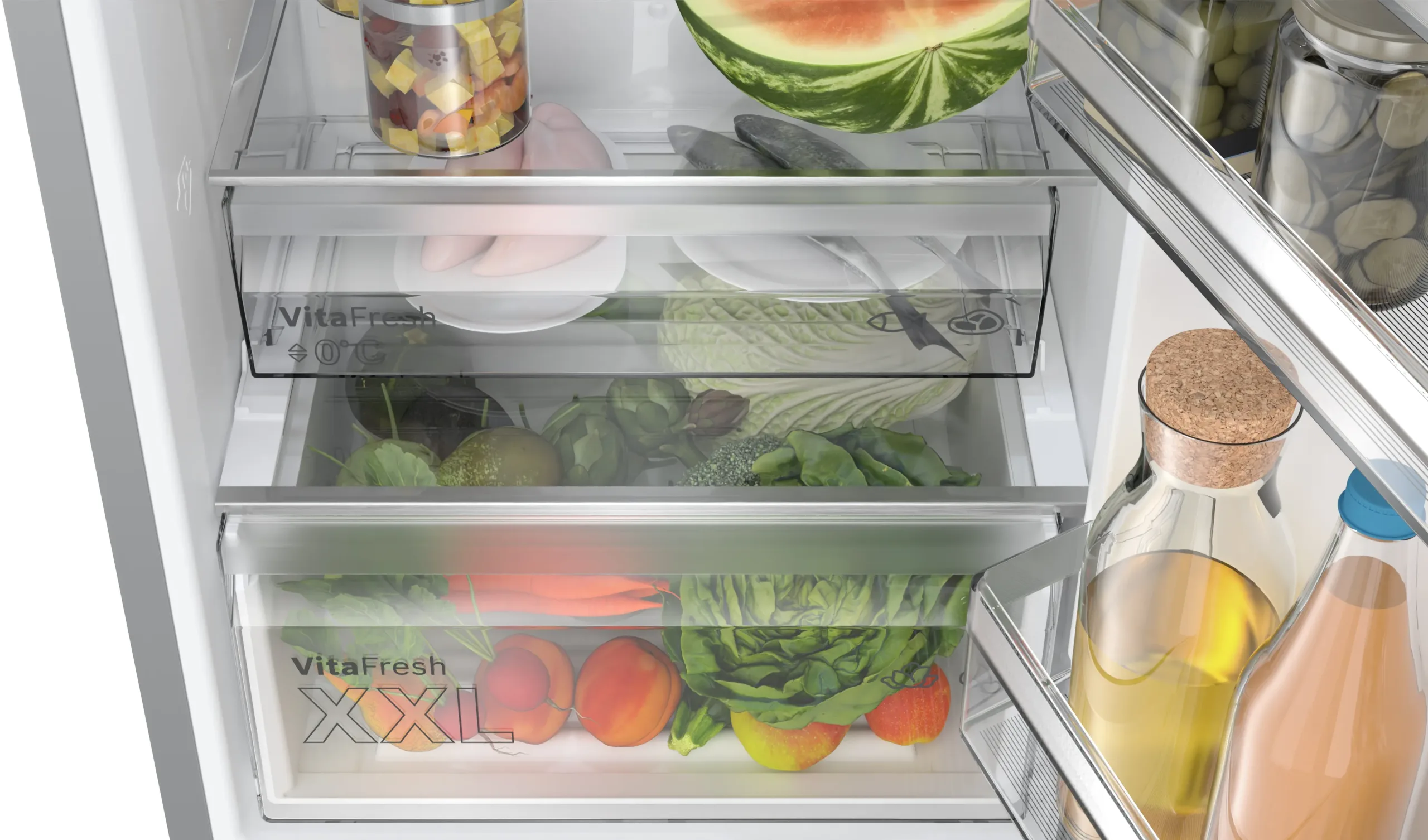 Bosch KGN392LCF Refrigerator Freezer 3