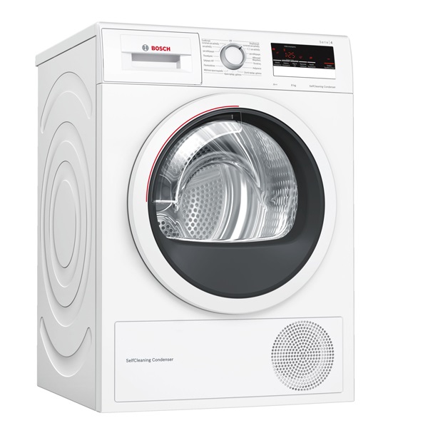 BOSCH Serie | 6 Dryer with heat pump 8 kg WTR87TW8GR