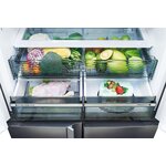 SHARP SJ-MP780D-BS Four Door Refrigerator Silver 3
