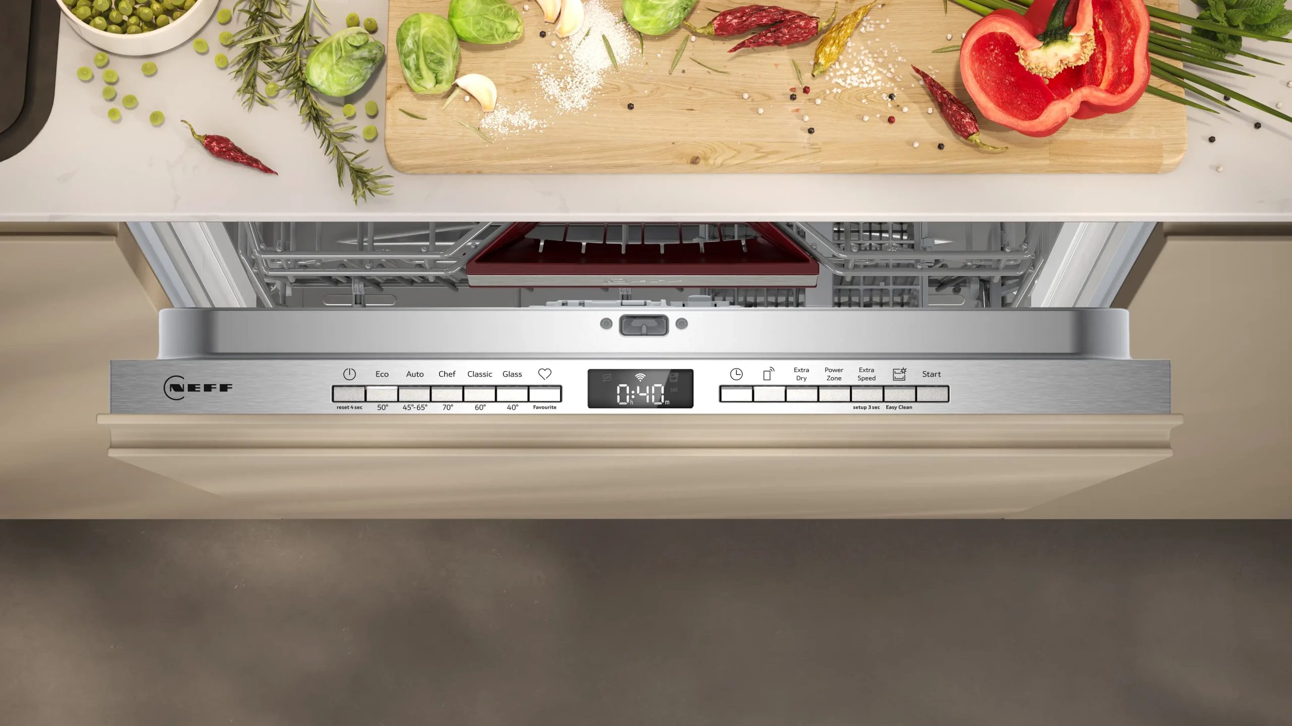 NEFF S155EAX16E Εντοιχιζόμενο Πλυντήριο Πιάτων