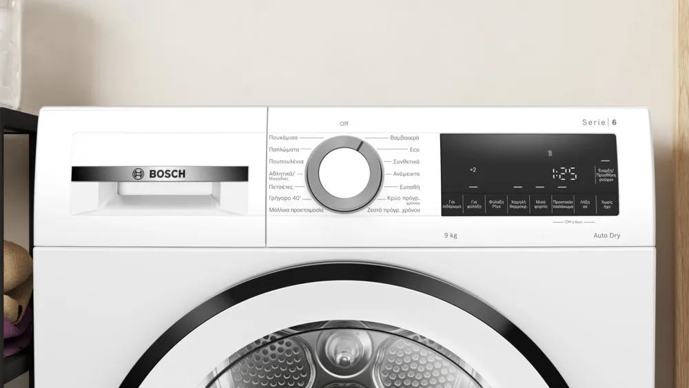 Bosch WQG24219GR Στεγνωτήριο 9Kg