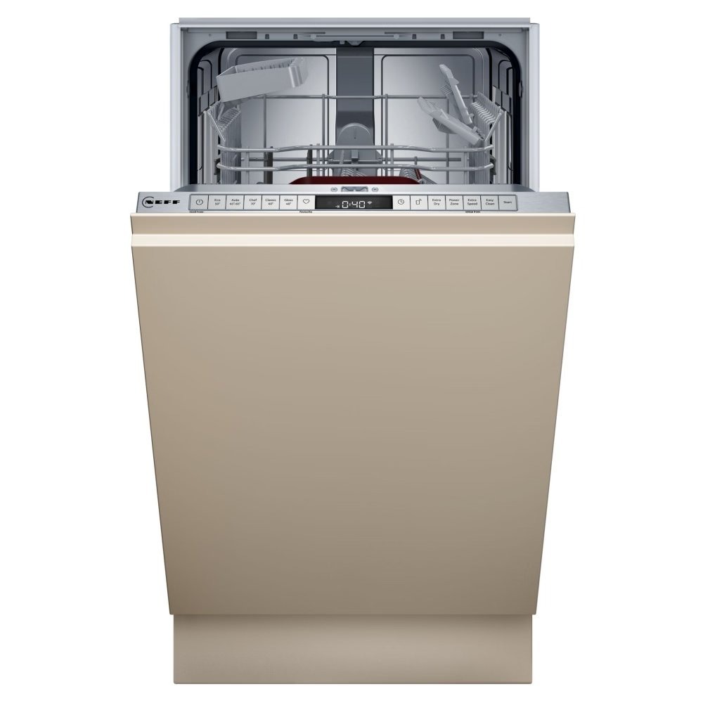 NEFF S855EKX33E Fully Built-in Dishwasher, 45 cm