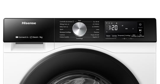 HISENSE WF3S9043BW3 Πλυντήριο Ρούχων 9 kg