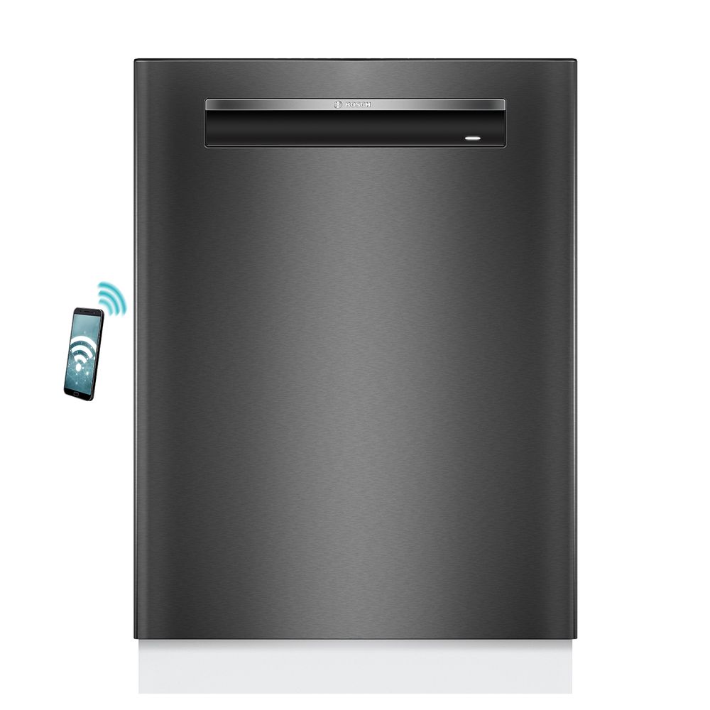 Bosch SMP4ECC72S Εντοιχιζόμενο Πλυντήριο Πιάτων,Black Inox