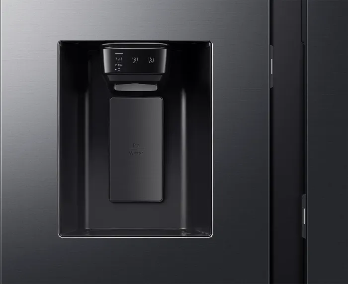 Samsung RS90F66BEFEF Refrigerator Side by Side,Charcoal