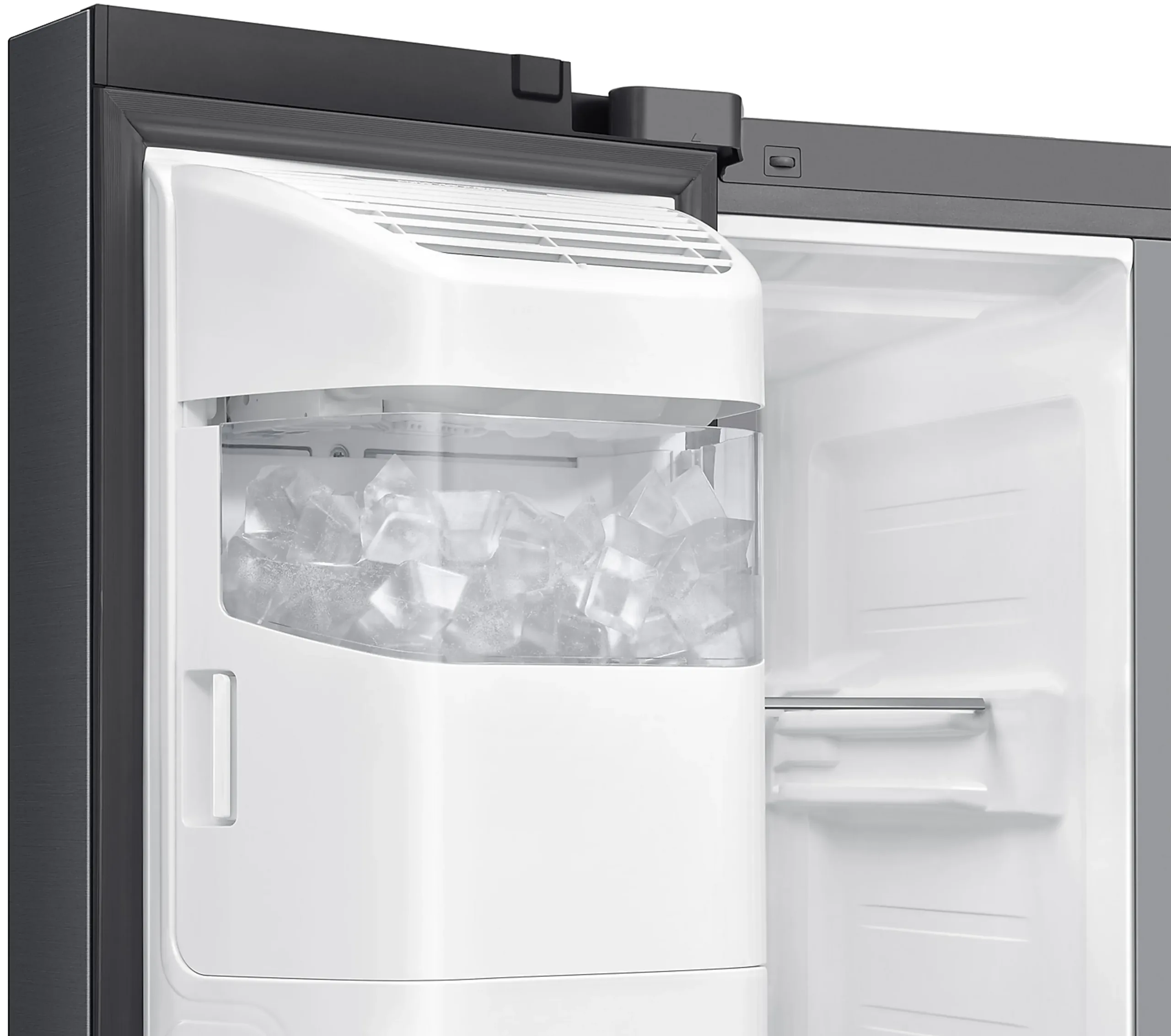 Samsung RS90F66BEFEF Refrigerator Side by Side,Charcoal