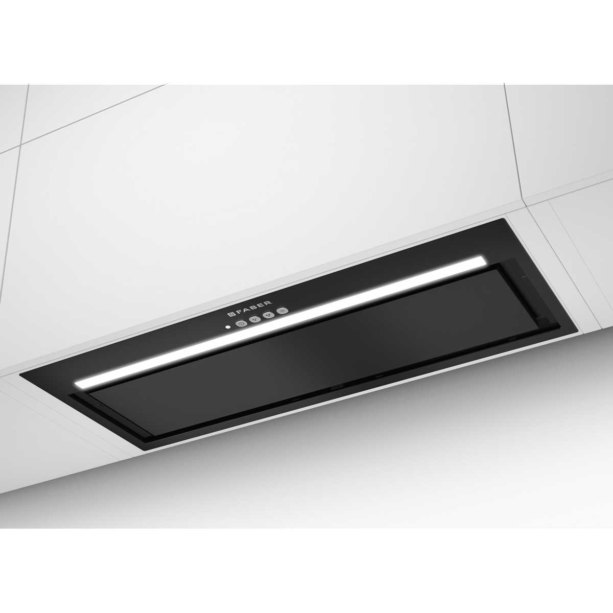 Faber 305.0665.356 Mηχανισμός Aπορρόφησης Inca Lux,Μαύρο