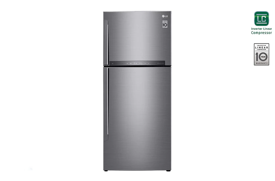 LG GTB583PZHZD Ψυγείο Δίπορτο Ασημί