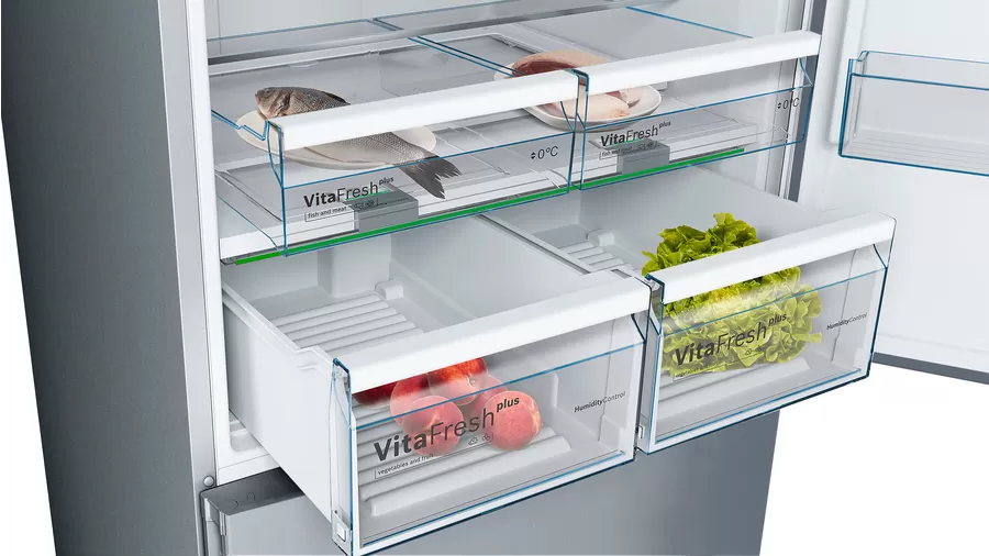BOSCH Refrigerator Silver KGN864IFA 2