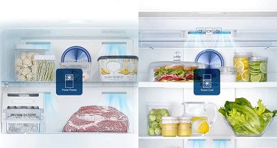 SAMSUNG RT50K633PSL/ES Double Door Refrigerator Silver 2