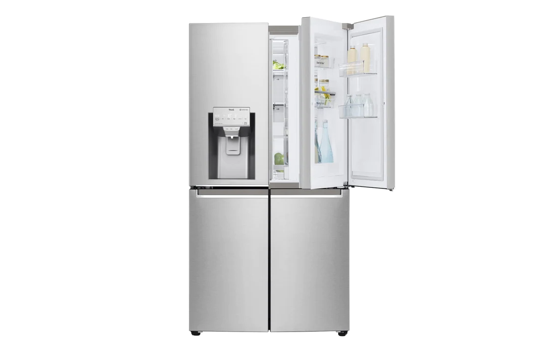 LG Refrigerator Four Door Silver GMJ945NS9F 2
