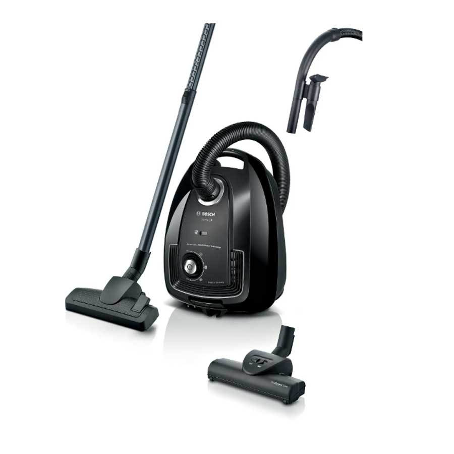 BOSCH BGB38BA3T Σκούπα με Σακούλα, Μαύρο