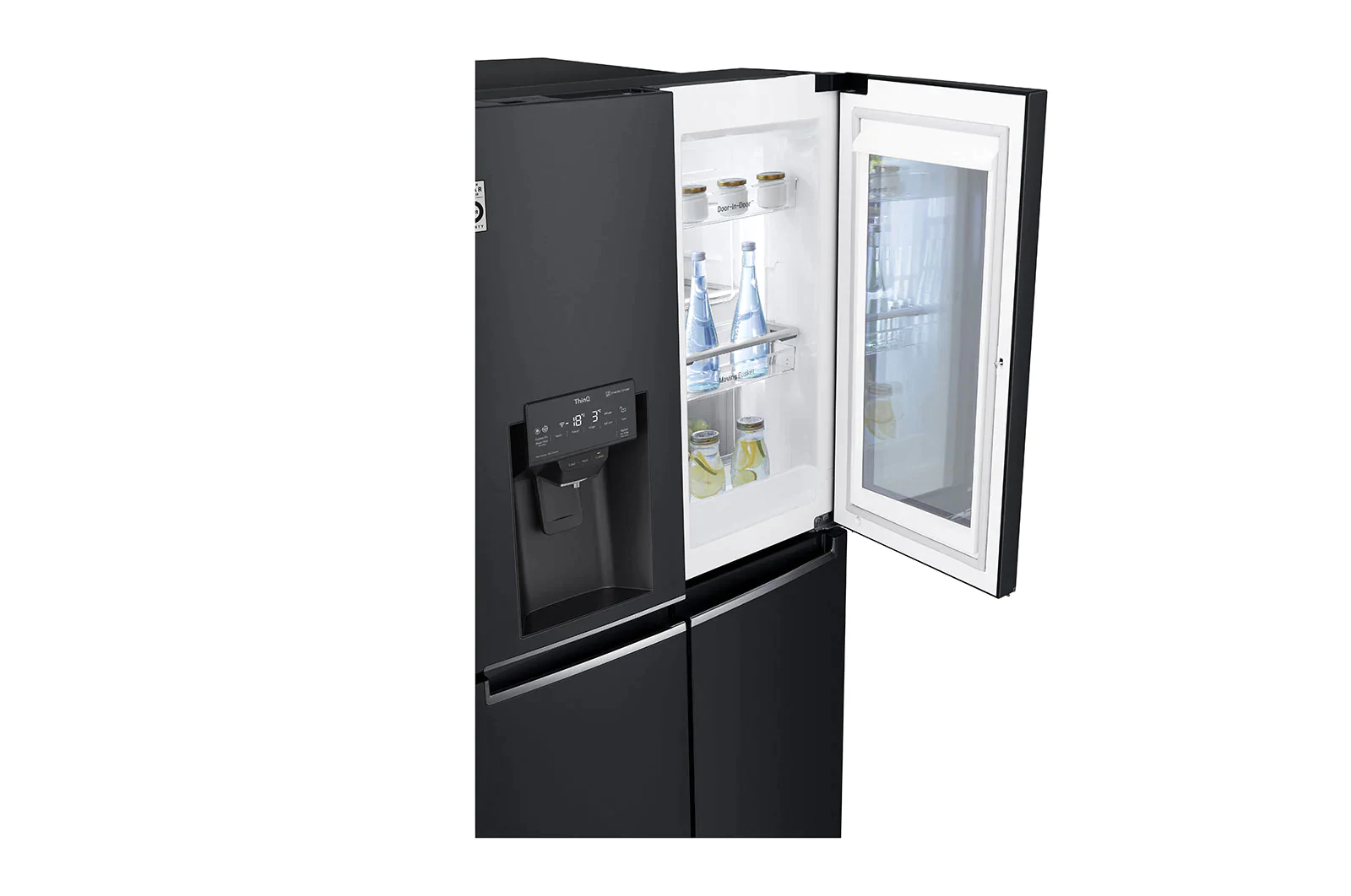 LG GMX945MC9F Refrigerator Wardrobe/Window 3