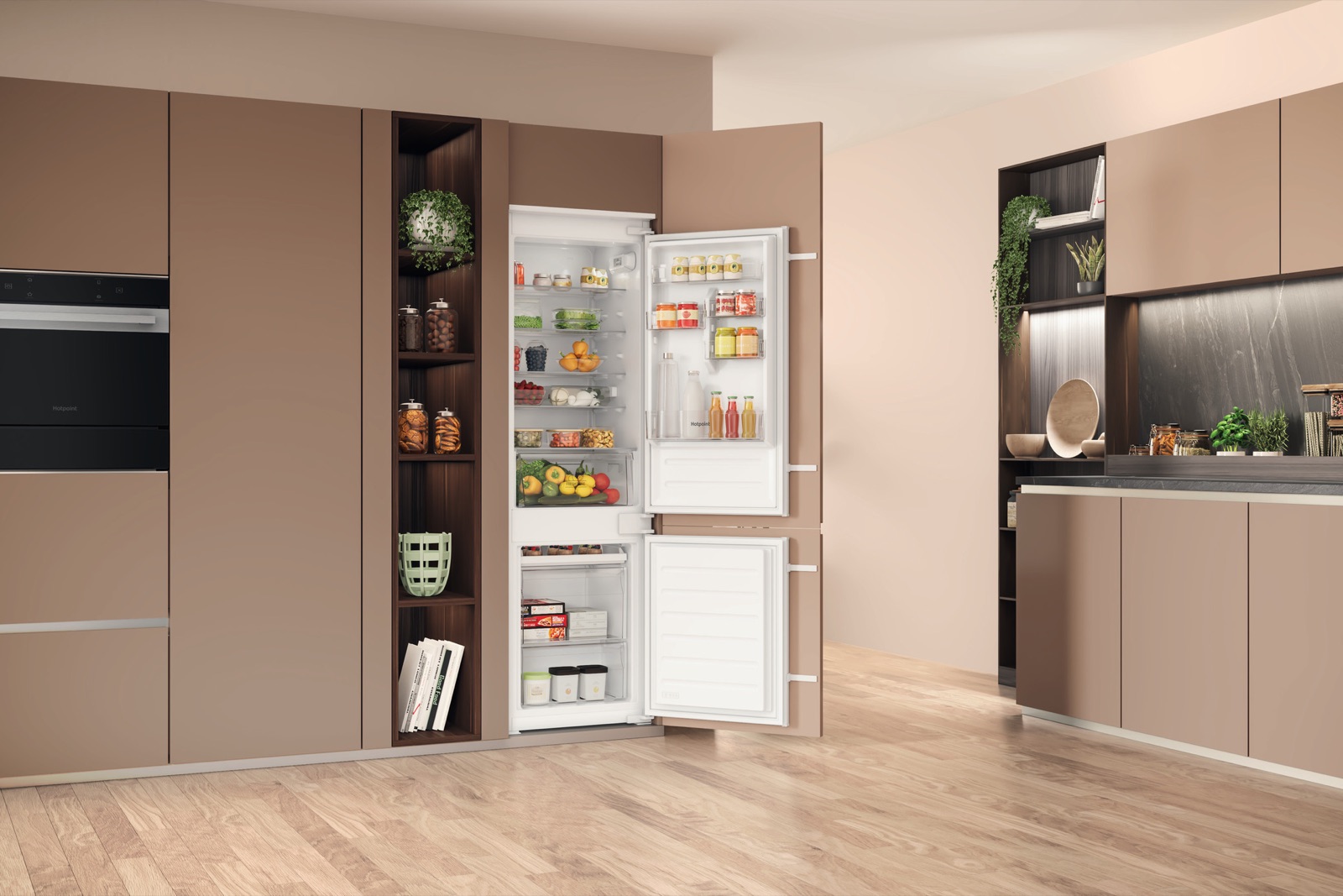 Blomberg KNE4564EVI Εντοιχιζόμενος Ψυγειοκαταψυκτής