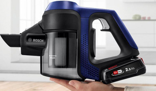 BOSCH BBS611MAT Ασύρματη Σκούπα Xειρός/Stick Eπαναφορτιζόμενη 2