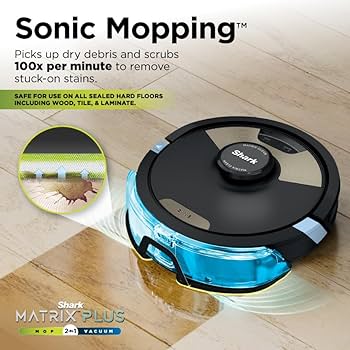 Shark RV2620WAEU Σκούπα Ρομπότ για Σκούπισμα & Σφουγγάρισμα
