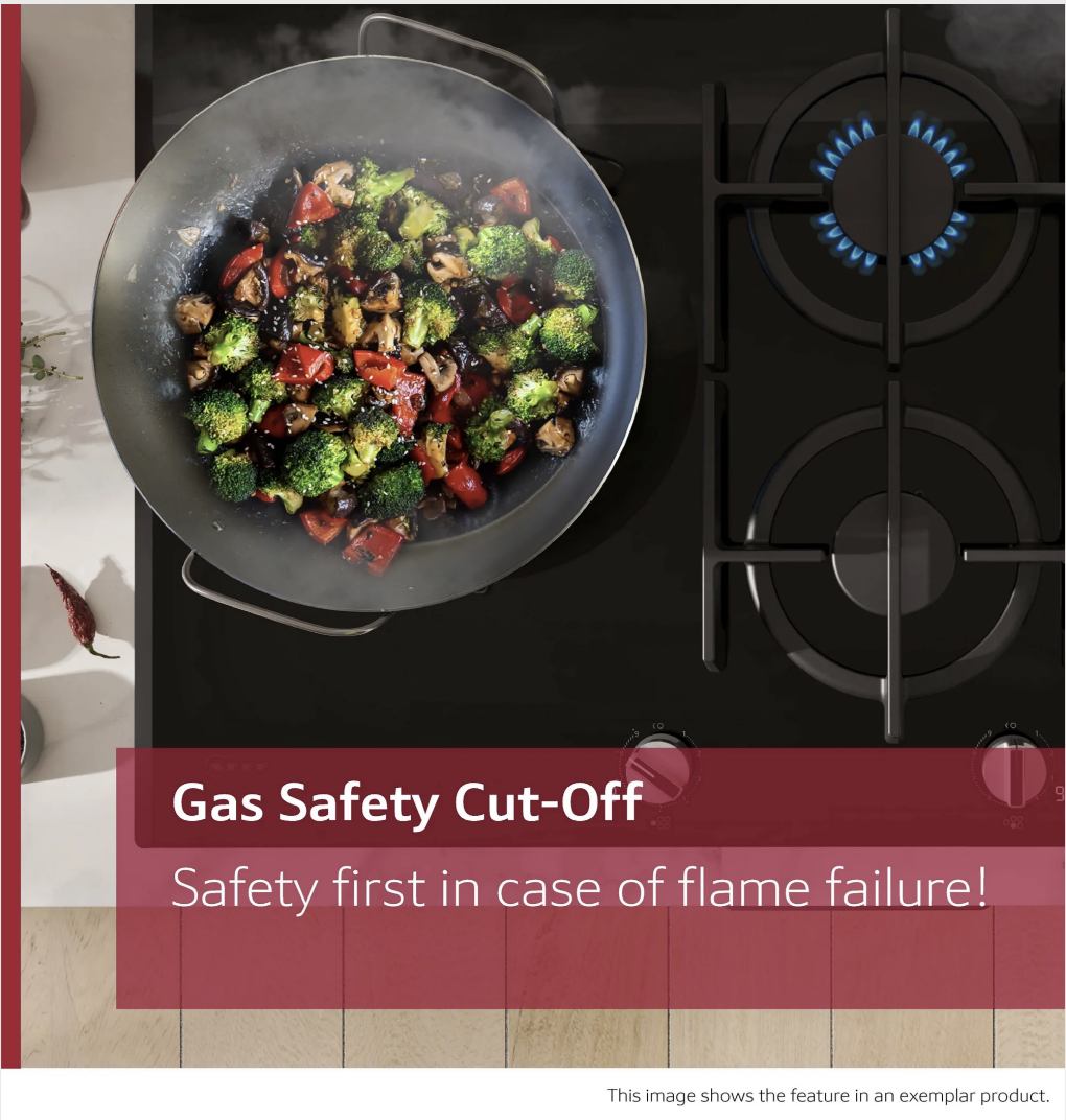 NEFF T26PIP4S0 Εστία Υγραερίου