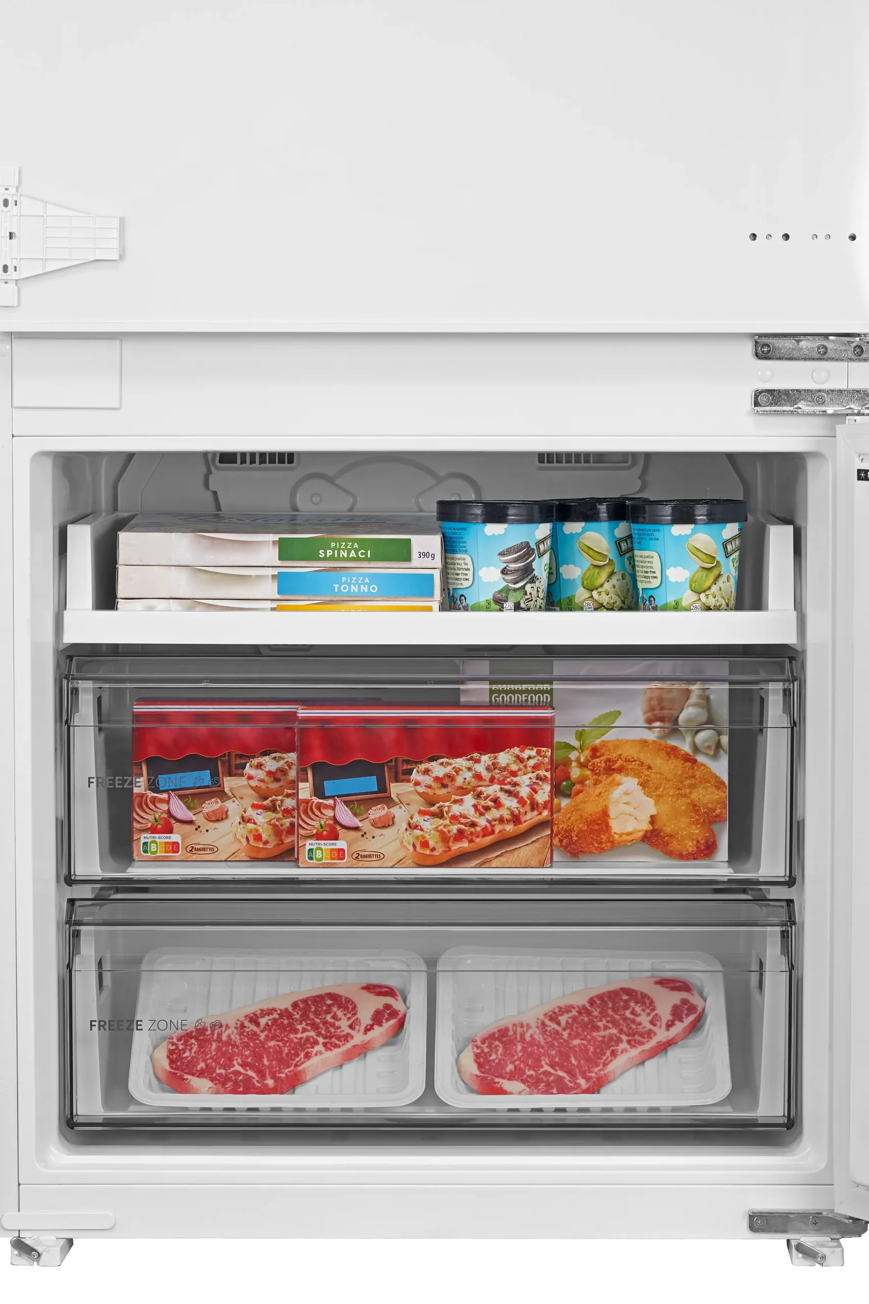 Midea MDRE554FGD01 Εντοιχιζόμενος Ψυγειοκαταψύκτης 70cm