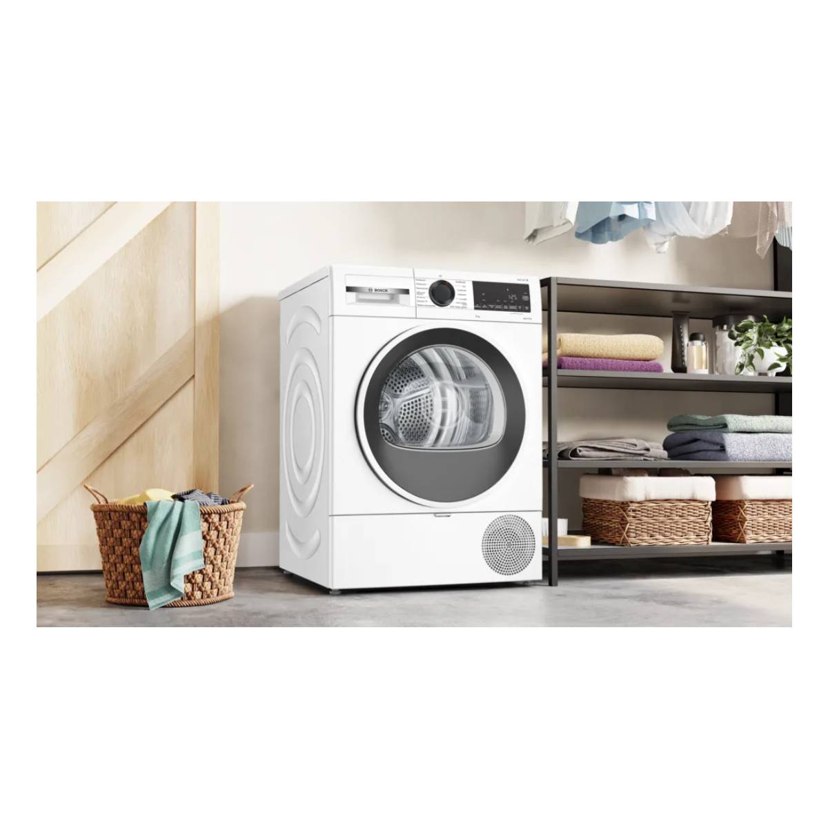 Bosch WQG24209GR Στεγνωτήριο Ρούχων 9Kg