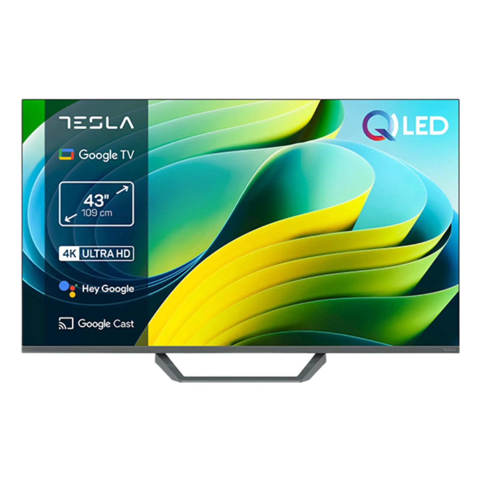 Tesla Q43E655GUS Τηλεόραση LED 43" 4K Google TV