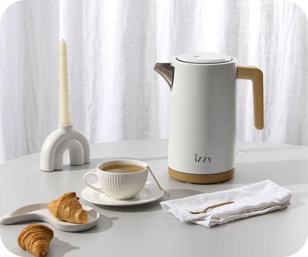 Izzy 224129 Wooden Water Kettle
