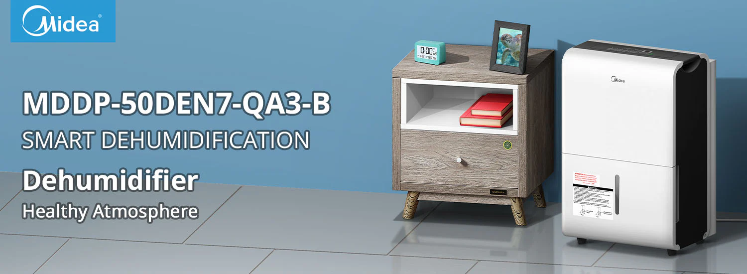 Midea MDDP-50DEN7-QA3-B Αφυγραντήρας 50L 3