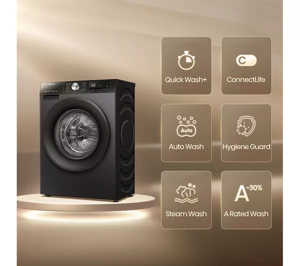 Hisense WF3S9043BB3 Washing Machine 9Kg