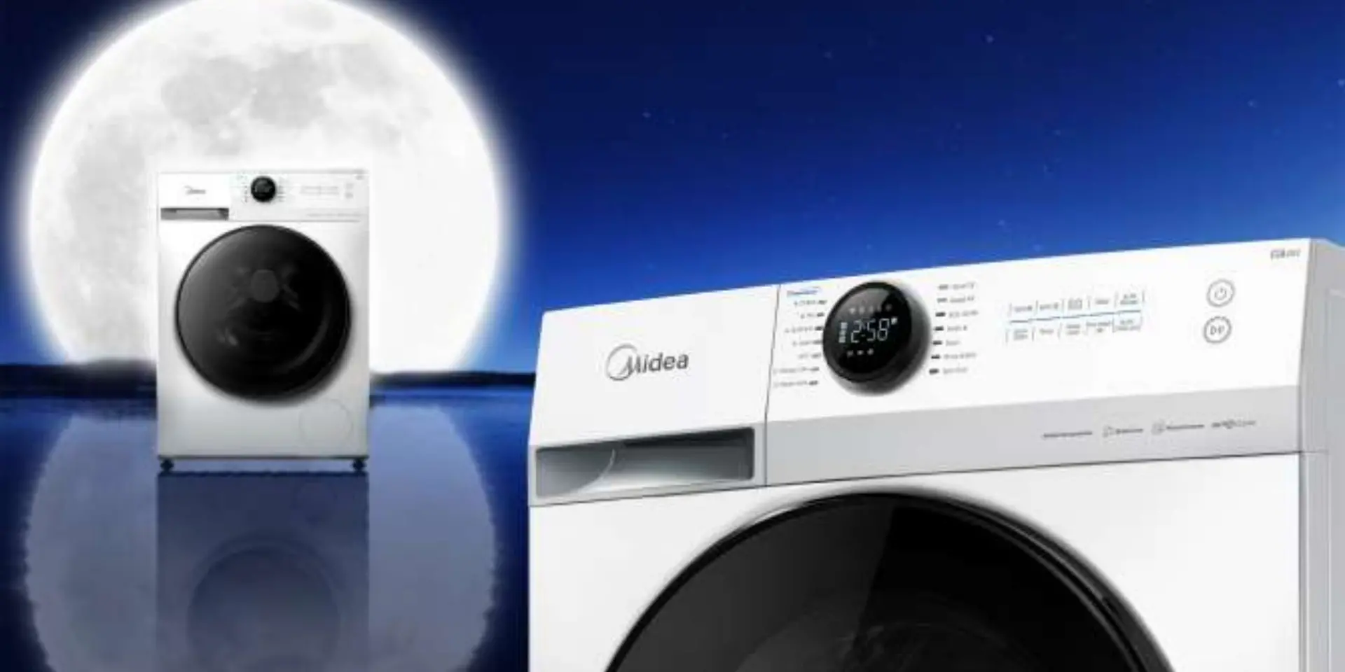 Midea MF200D80-W Washing Machine Dryer 8/6 Kg