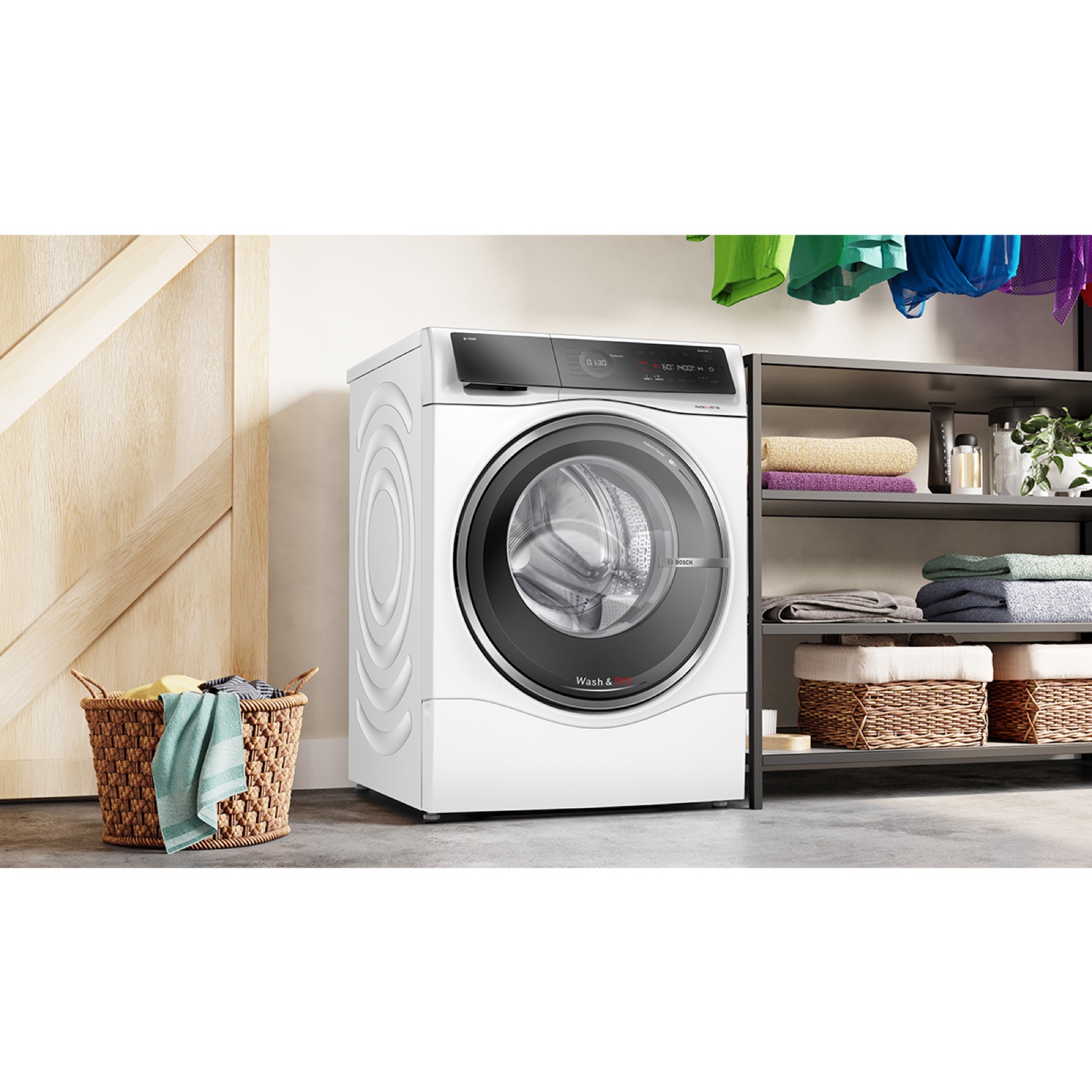 Bosch WNC254A0GR Πλυντήριο Στεγνωτήριο 10.5/6Kg Series 8