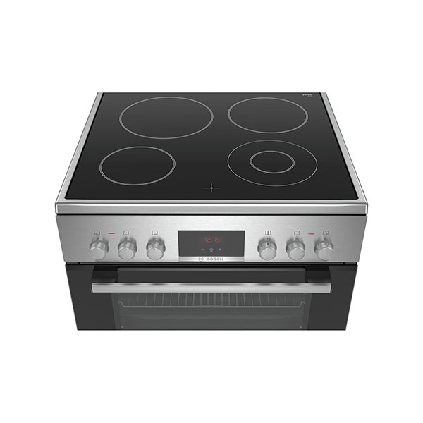BOSCH HKR390050 Ελεύθερη κουζίνα με ηλεκτρικές εστίες INOX