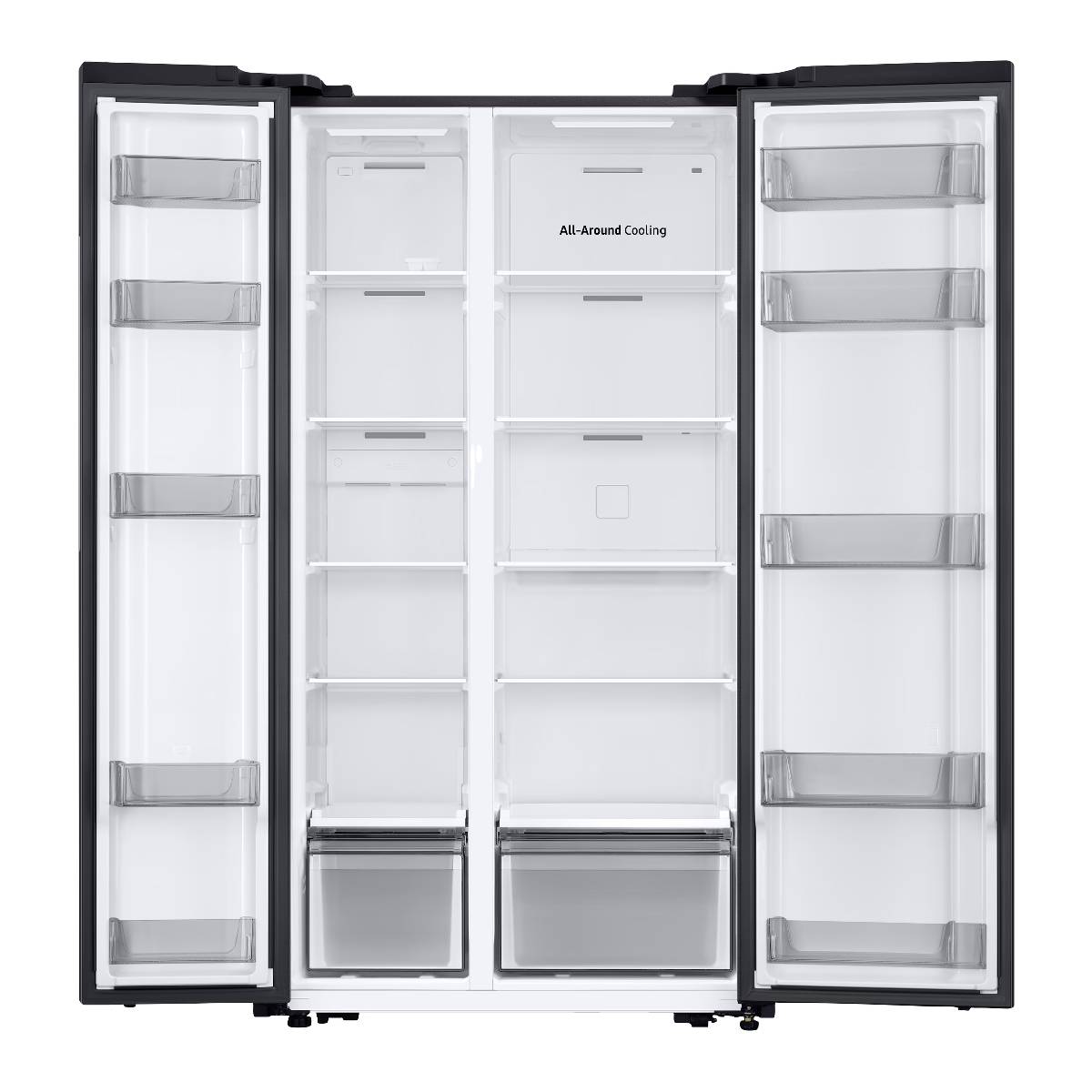 SAMSUNG RS57DG410EB4EF refrigerator Side by Side, Black Inox