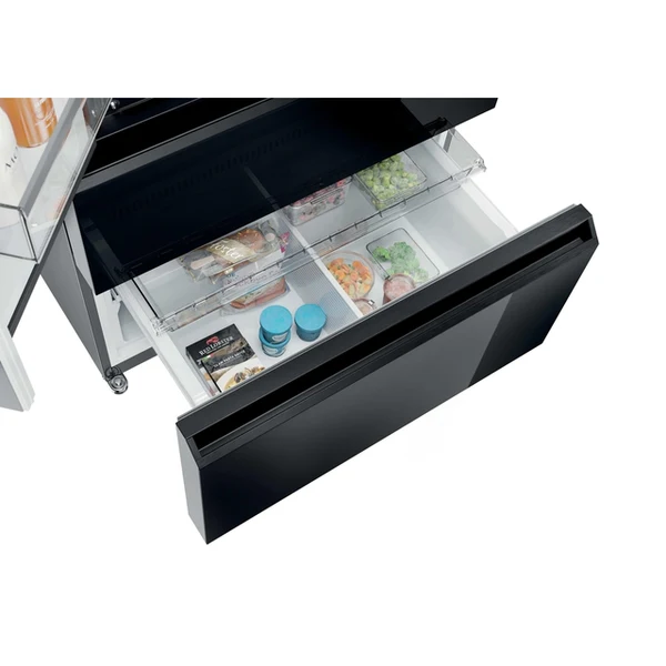 Haier HFR79F19DFGB(UK) Four Door Refrigerator (French Door) Black