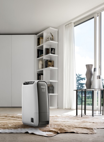 DELONGHI DNS65 Dehumidifier with Ionizing Zeolite 16 liters