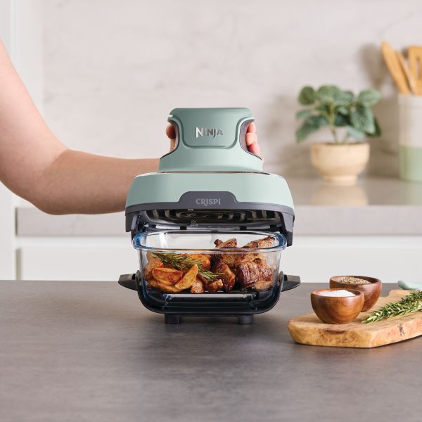 Ninja FN101EUSG CRISPi air fryer 4 in 1 from glass