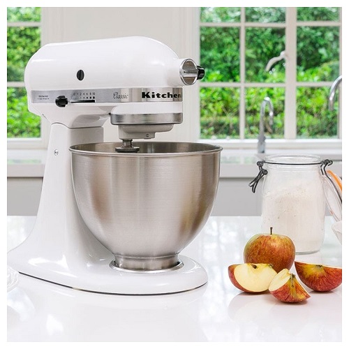 KITCHENAID KIT-5K45SSBWH Κουζινομηχανή/Mixer, Άσπρο