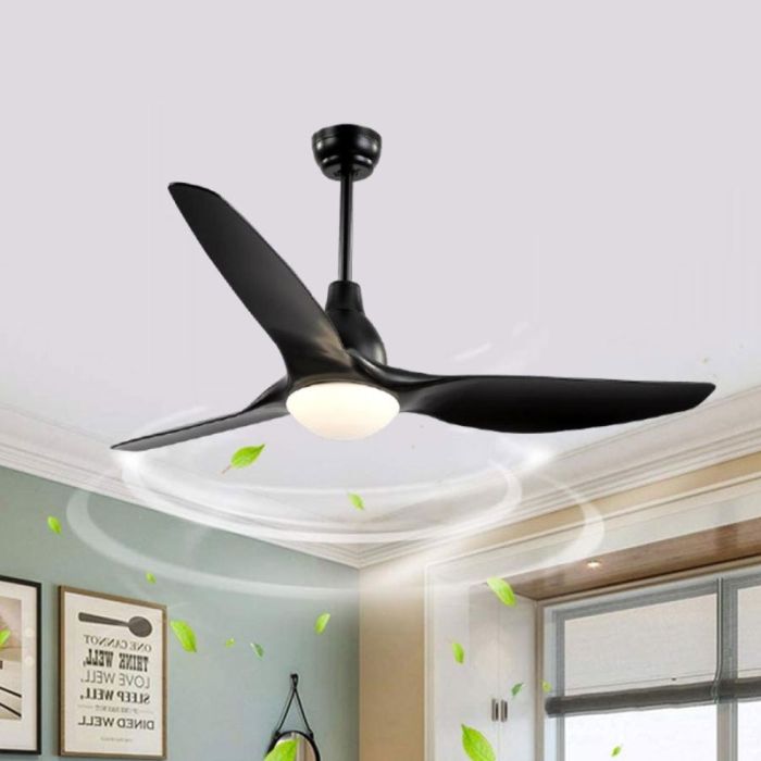 MateStar MAT-3051BK Ceiling Fan