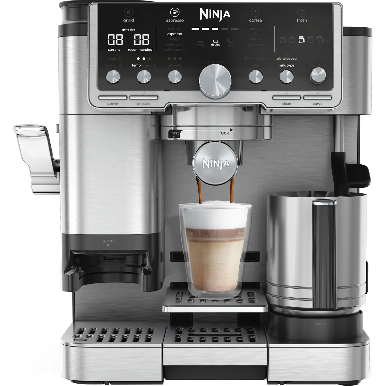 Ninja ES701EU Luxe Αυτόματη Μηχανή Espresso