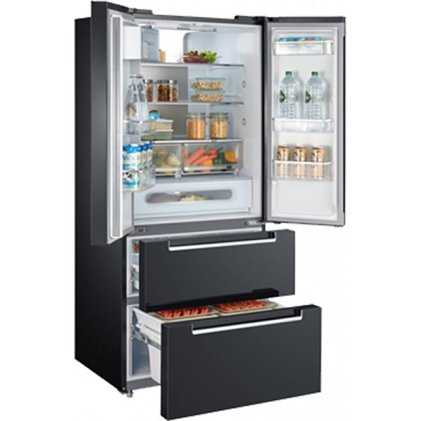 TOSHIBA Refrigerator French Door Black Glass RF692WE-PGJ 2